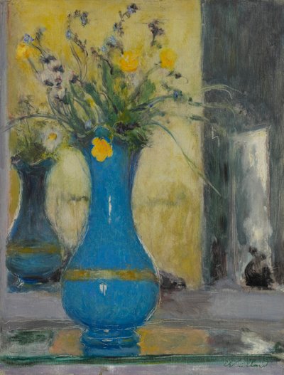 青い花瓶、1932年頃。 作： Edouard Vuillard
