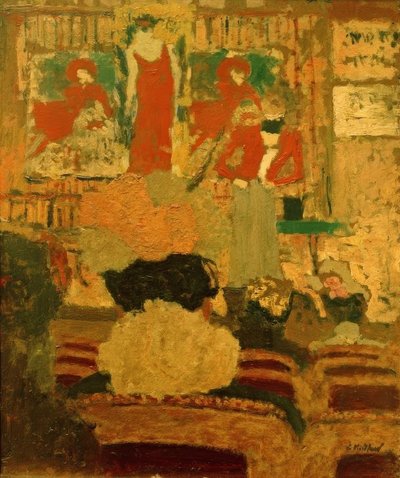 奇術師の数 作： Edouard Vuillard