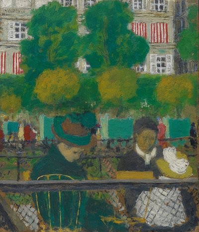 チュイルリー。 1897〜1900 作： Edouard Vuillard