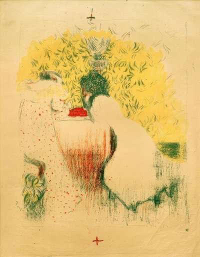 二人の鐘楼 作： Edouard Vuillard