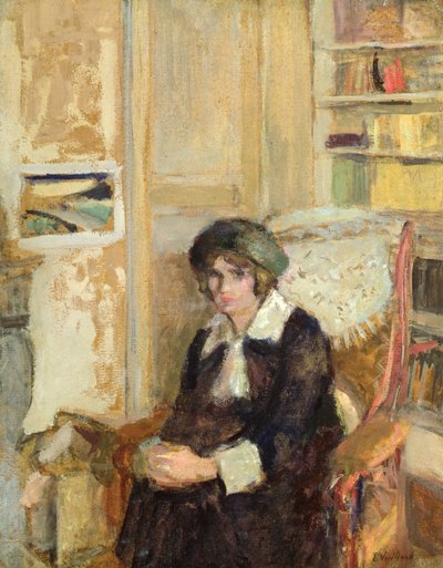 ルーシー・ベリン、アーティスト・ホームにて 作： Edouard Vuillard