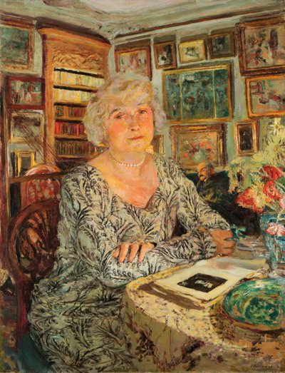 ルーシー・ヘッセル、1924 作： Edouard Vuillard