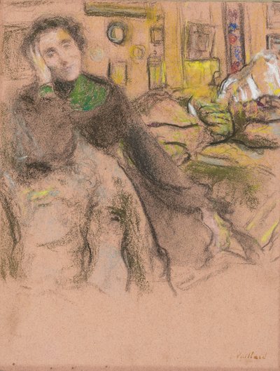 マダムジュリエットヴェイル、研究III、1927-1928 作： Edouard Vuillard