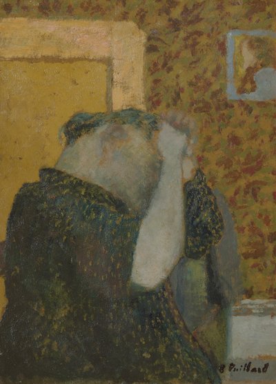 ウィラード夫人、1892年頃 作： Edouard Vuillard