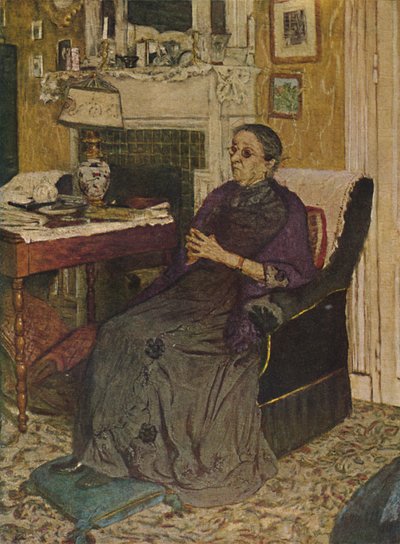 カプフェラー夫人1919、1919、1946 作： Edouard Vuillard