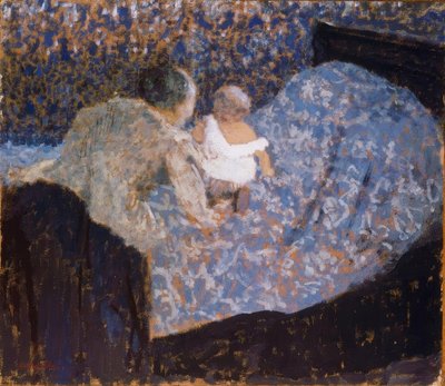 お母さんと子供 作： Edouard Vuillard