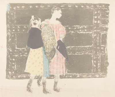 ヨーロッパ橋について、1897 年 1898 年、1899 年に出版。 作： Edouard Vuillard