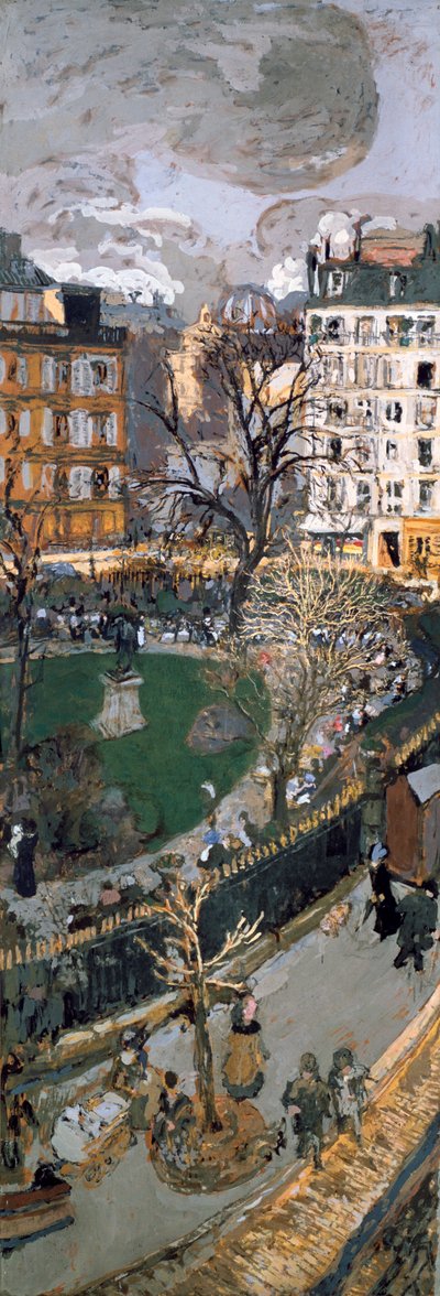 ヴァンティミル広場、パリ、1908-1910 作： Edouard Vuillard