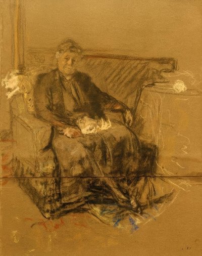 マダムベナール二世の肖像 作： Edouard Vuillard