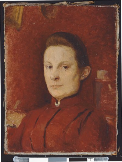 マリーヴィラードの肖像、1888年 作： Edouard Vuillard