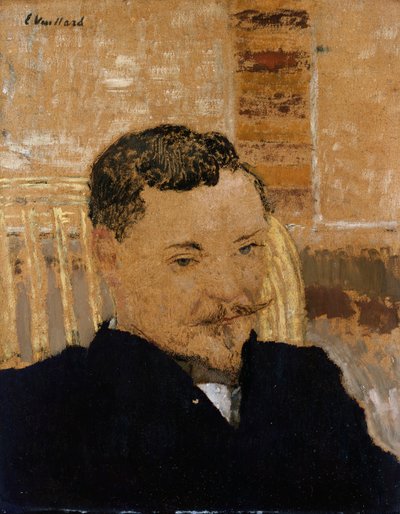 ロメインクーラスの肖像、1897年頃 作： Edouard Vuillard