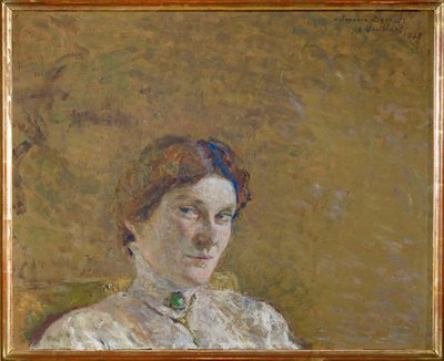 女優シュザンヌ・デプレの肖像 作： Edouard Vuillard