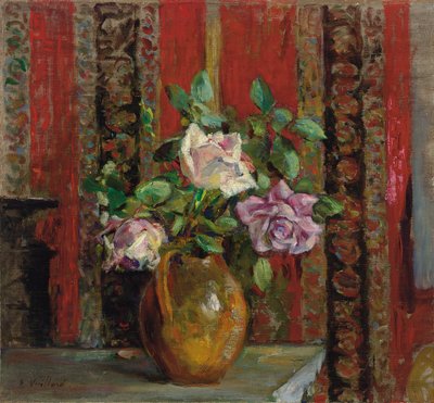 投手の中のバラ。投手の中のバラ、1905年頃 作： Edouard Vuillard