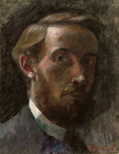 自画像 21歳 作： Edouard Vuillard