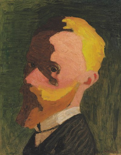 自画像、c。 1890年。 作： Edouard Vuillard