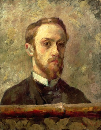 自画像 作： Edouard Vuillard