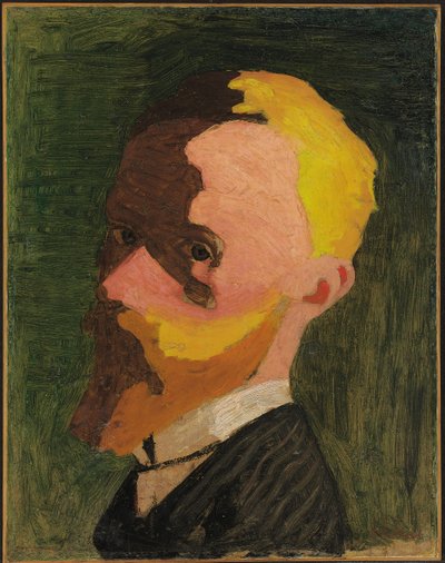 自画像、1890年頃 作： Edouard Vuillard