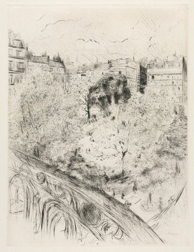 スクエア ヴェンティミリア 作： Edouard Vuillard