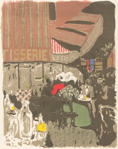 The Bakery (ラ パティスリー) 作： Edouard Vuillard