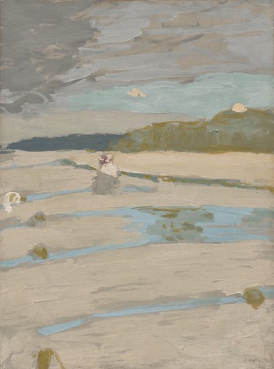 サンジャカットのビーチ 作： Edouard Vuillard