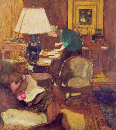 ブックメーカー（船内オイル） 作： Edouard Vuillard