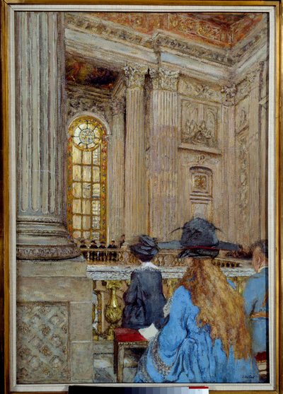 ヴェルサイユ城の礼拝堂 作： Edouard Vuillard