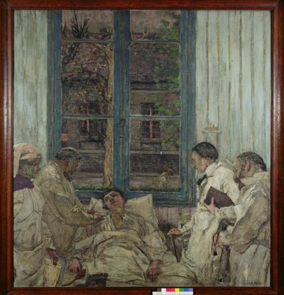 アンリ・バケス博士（1860-1936）心臓専門医、1924 作： Edouard Vuillard