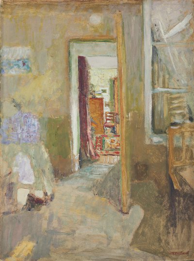 オープンドア、c。 1902-1903 作： Edouard Vuillard