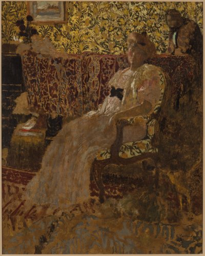 椅子の女 作： Edouard Vuillard