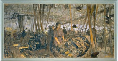 リヨンの武器製造工場：塔 作： Edouard Vuillard