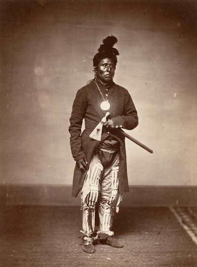 Ti ra wa hut Re sa ru Sky Chief（1867年頃）。 作： Edric L. Eaton.