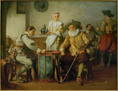 カードプレイヤー 作： Eduard Charlemont