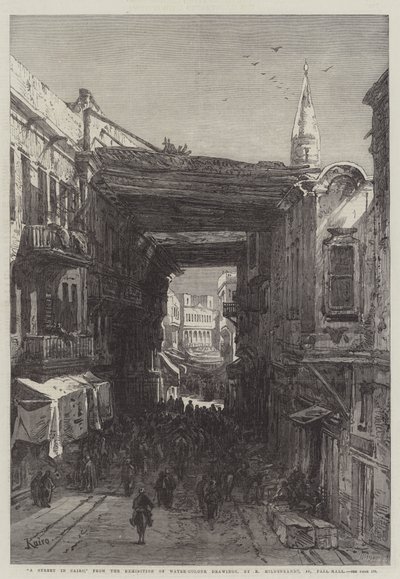 カイロの街 作： Eduard Hildebrandt