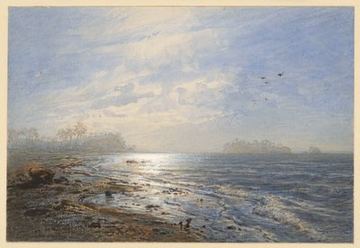 ビルマの海岸 作： Eduard Hildebrandt