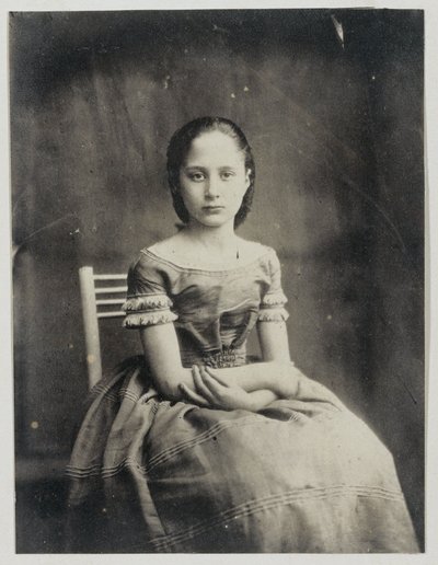少女の肖像 作： Eduard Isaac Asser