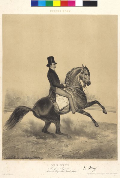 エルンスト・ヤコブ・レンツ（石版画家） 作： Eduard Kaiser