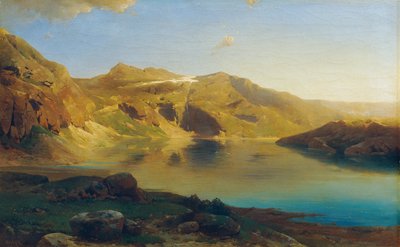 アルペンゼー 作： Eduard Peithner von Lichtenfels