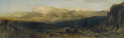 ボーゼン近郊のシュラーン層群 作： Eduard Peithner von Lichtenfels