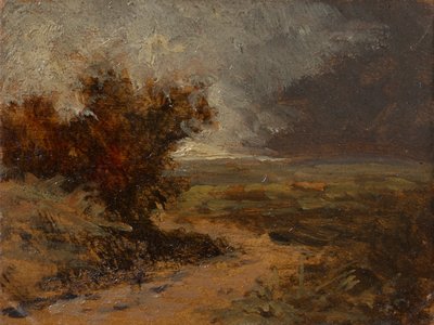 雷雨の風景 作： Eduard Peithner von Lichtenfels