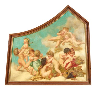 天井画の一部（プッティ・アレゴリー） 作： Eduard Theodor Ritter von Grützner