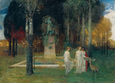 井戸のニンフ 作： Eduard Veith