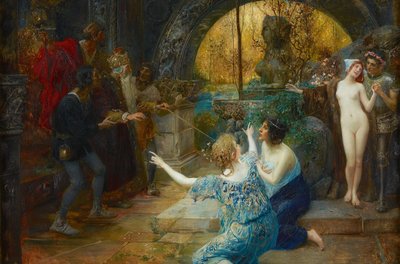 若返りの泉、c。 1890年。 作： Eduard Veith