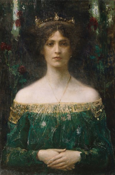 1902年以前の王様の娘。 作： Eduard Veith