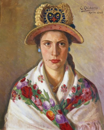 アビラの女 作： Eduardo Chicharro y Agüera
