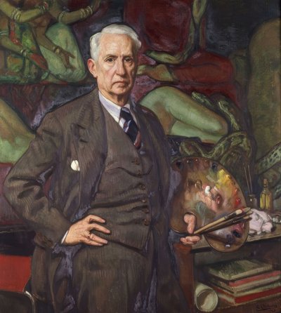 自画像 作： Eduardo Chicharro y Agüera