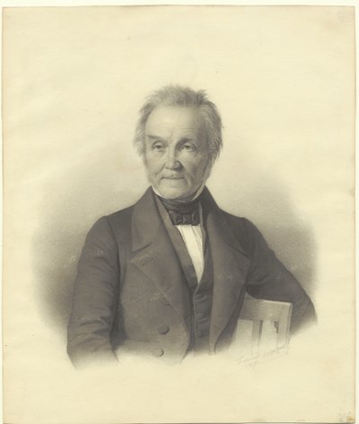 アダム・オーレンシュラーガーの肖像 作： Edvard Lehmann