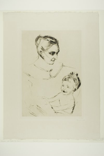 母の喜び 作： Edvard Munch