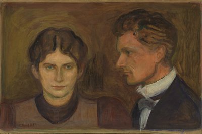 アーセとハラルド・ノレガード 作： Edvard Munch