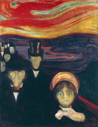 不安 作： Edvard Munch