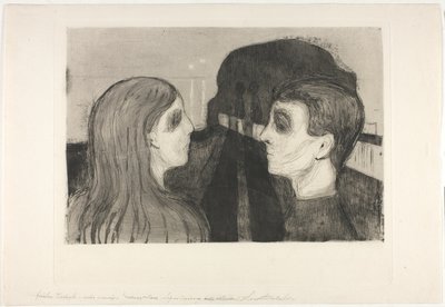 アトラクションⅡ 作： Edvard Munch